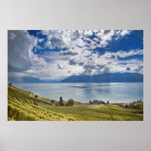 Lake Geneva (Lac Léman) 002 Print