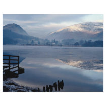 Lake Grasmere, Lake District, England Flyer Design