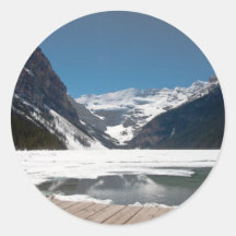 Lake Louise Adhésif Rond
