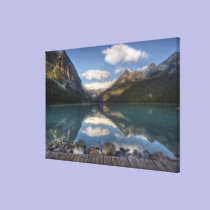 Lake Louise at sunrise, Banff National Park, canvas prints
