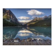 Lake Louise au lever de soleil, parc national de B Cartes Postales