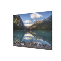 Lake Louise au lever de soleil, parc national de B Toile Tendue