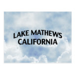 Lake Mathews California Post Cards