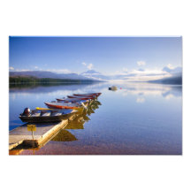 Lake McDonald, Glacier National Park, Montana, Photo Art