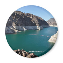 Lake Mead near Hoover Dam Fridge Magnets