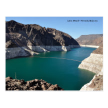 Lake Mead near Hoover Dam Post Card