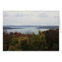 Lake Michigan Bay (Blank Notecard)