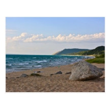 Lake Michigan Postcard