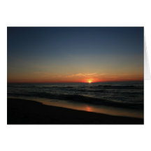 Lake Michigan Sunset Greeting Cards
