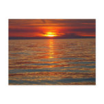 Lake Michigan Sunset Postcard