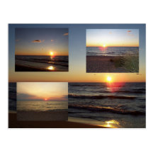 Lake Michigan Sunsets Postcard