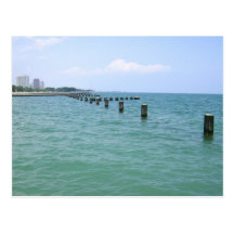 Lake Michigan Waters Post Cards