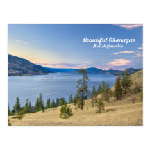 Lake Okanagan Post Card