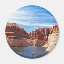 Lake Powell Page Arizona Water Reservoir Landscape Refrigerator Magnets