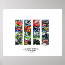 Lake Scott Rod Run Gallery Print