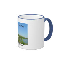 Lake Scott State Park Beach House Coffee Mug
