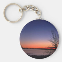 Lake Sunrise Keychains