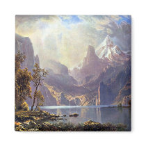 Lake Tahoe by Albert Bierstadt Magnet