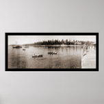 Lake Tahoe, CA Photo 1908 Poster