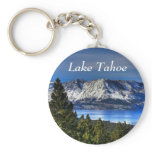 Lake Tahoe California Sunset Emerald Bay Keychain