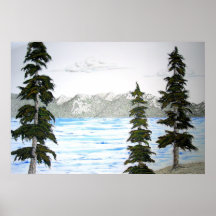 Lake Tahoe in Summer Posters
