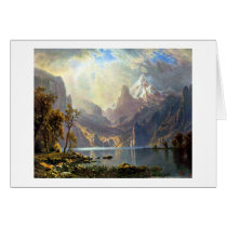 Lake Tahoe painting Nevada art by Albert Bierstadt