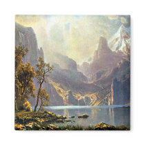 Lake Tahoe painting Nevada art by Albert Bierstadt