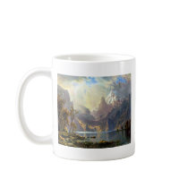Lake Tahoe painting Nevada art by Albert Bierstadt Mug