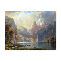 Lake Tahoe painting Nevada art by Albert Bierstadt