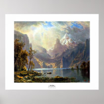 Lake Tahoe painting Nevada art by Albert Bierstadt