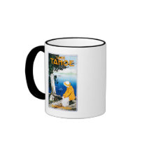 Lake Tahoe Promotional PosterLake Tahoe, CA Coffee Mugs