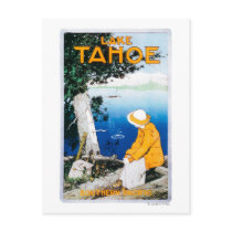 Lake Tahoe Promotional PosterLake Tahoe, CA Post Card