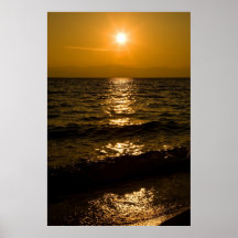 Lake Tahoe Sunset Poster