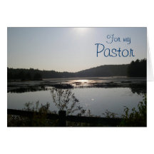 Lake View Pastor Appreciation Card
