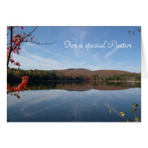Lake View Pastor's Birthday Card