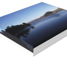 Lake Vyrnwy Scenic view Stretched Canvas Prints