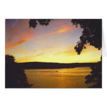 Lake Wallenpaupack Sunset Cards