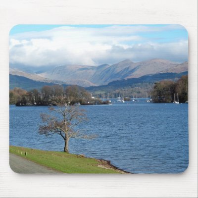 Lake Windermere Mousepads by catchthenextwave