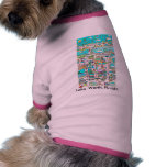 Lake worth map final colour, Lake  Worth, Florida Pet Tshirt