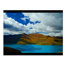 Lake Yamdrok- Tso in Tibet Post Card