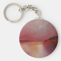Lakeland Dawn in Oil Key Chain