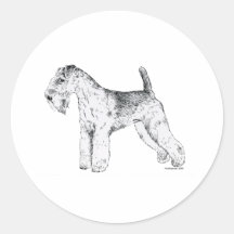 Lakeland Terrier Stickers