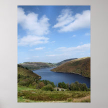 LAKES AND VIEWS WALES POSTER