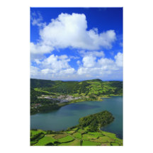 Lakes in the Azores Art Photo