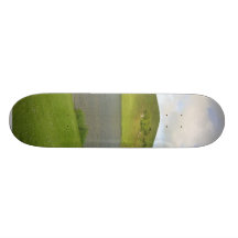Lakes Loughs Gur Hills Clouds Ireland Skate Decks