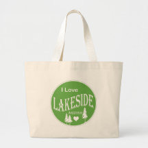 Lakeside Arizona Tote Bags