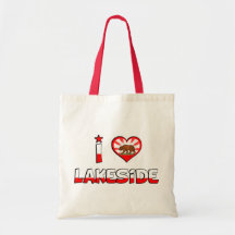 Lakeside, CA Tote Bag