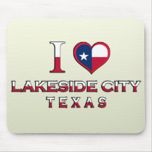 Lakeside City, Texas Mouse Pad