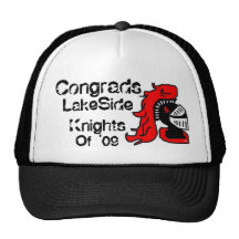 LakeSide Knights, Congrads, LakeSide Knights, O... Mesh Hats
