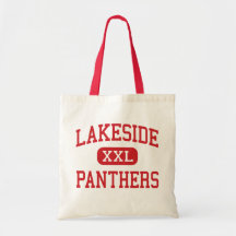 Lakeside - Panthers - High - Wilmington Tote Bags